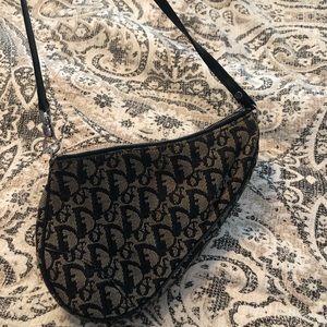 Authentic Christian Dior Saddle Bag
